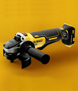 WW 디월트 20V MAX 브러쉬리스 충전 그라인더 - 패들 스위치 DCG406N (베어툴)